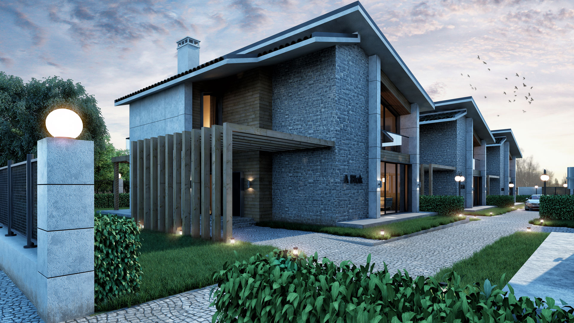 Saklıbahçe Cephe Kabu Desıgn Modern Houses Accessories & decoration