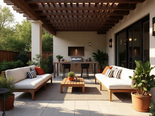 Full patio tour, Desirée Vaquier_homify Desirée Vaquier_homify Patios & Decks