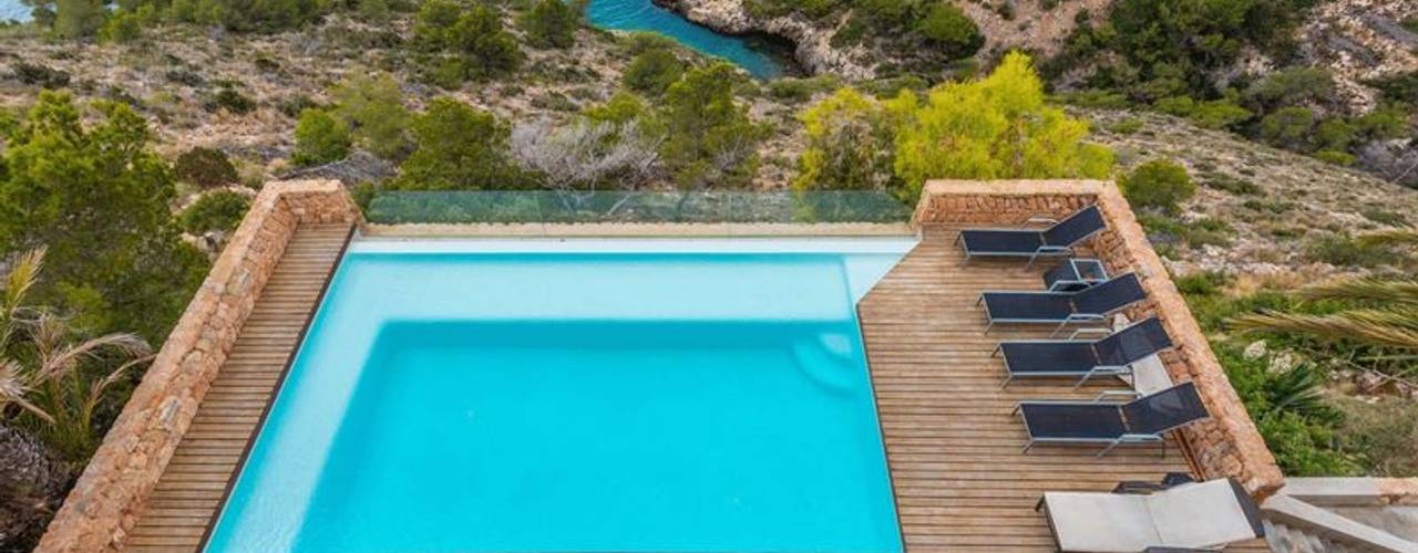Villa for sale in Roca Lisa directly to the sea CW Group - Luxury Villas Ibiza Villas Concrete villas in ibiza,luxury villas ibiza,villas ibiza