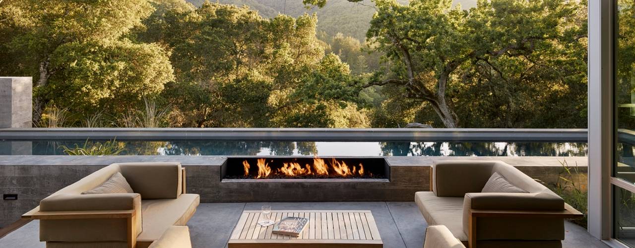 Ranch O|H, Feldman Architecture Feldman Architecture Modern Terrace