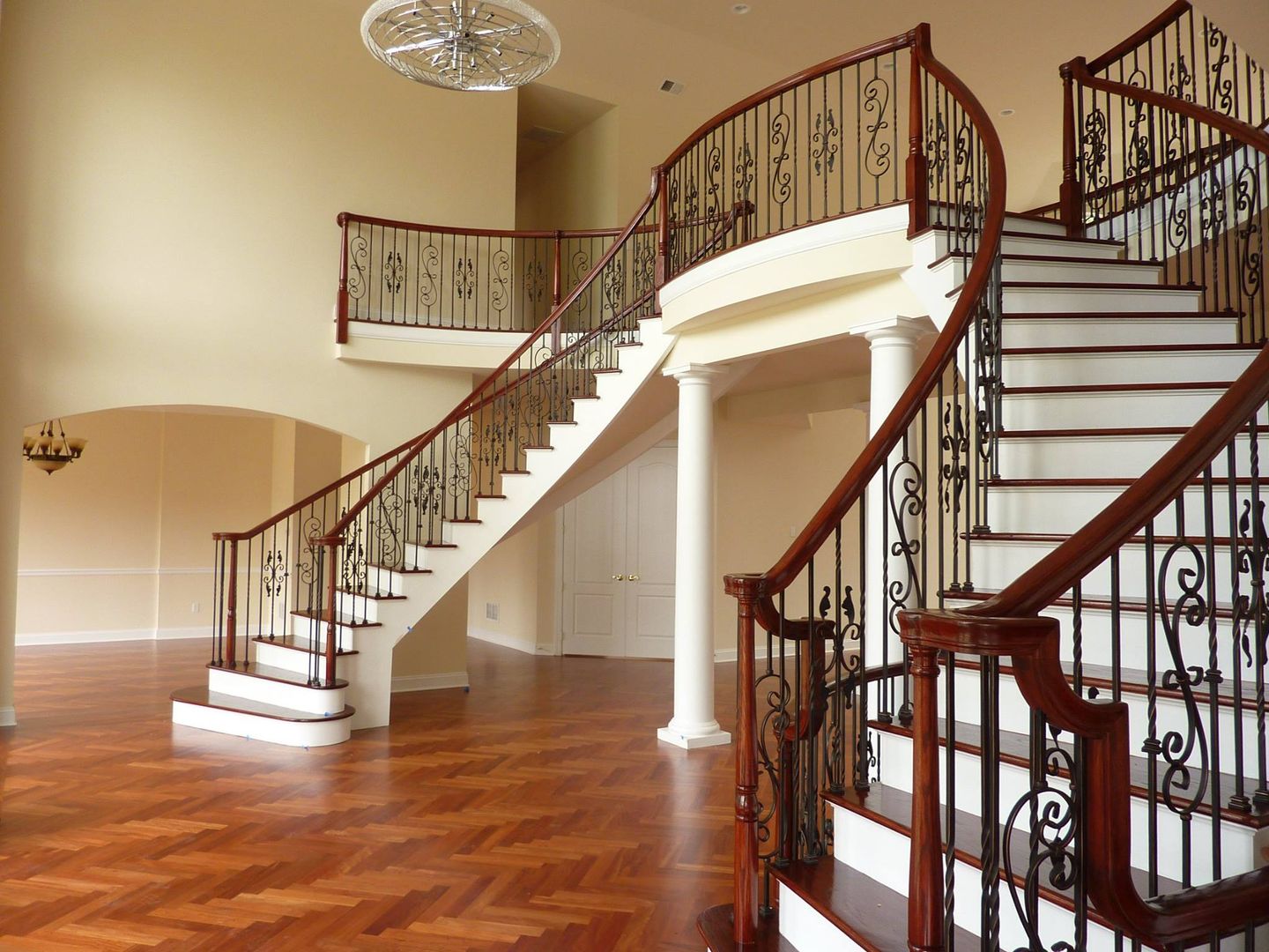 Mahogany Floors, Shine Star Flooring Shine Star Flooring Stairs