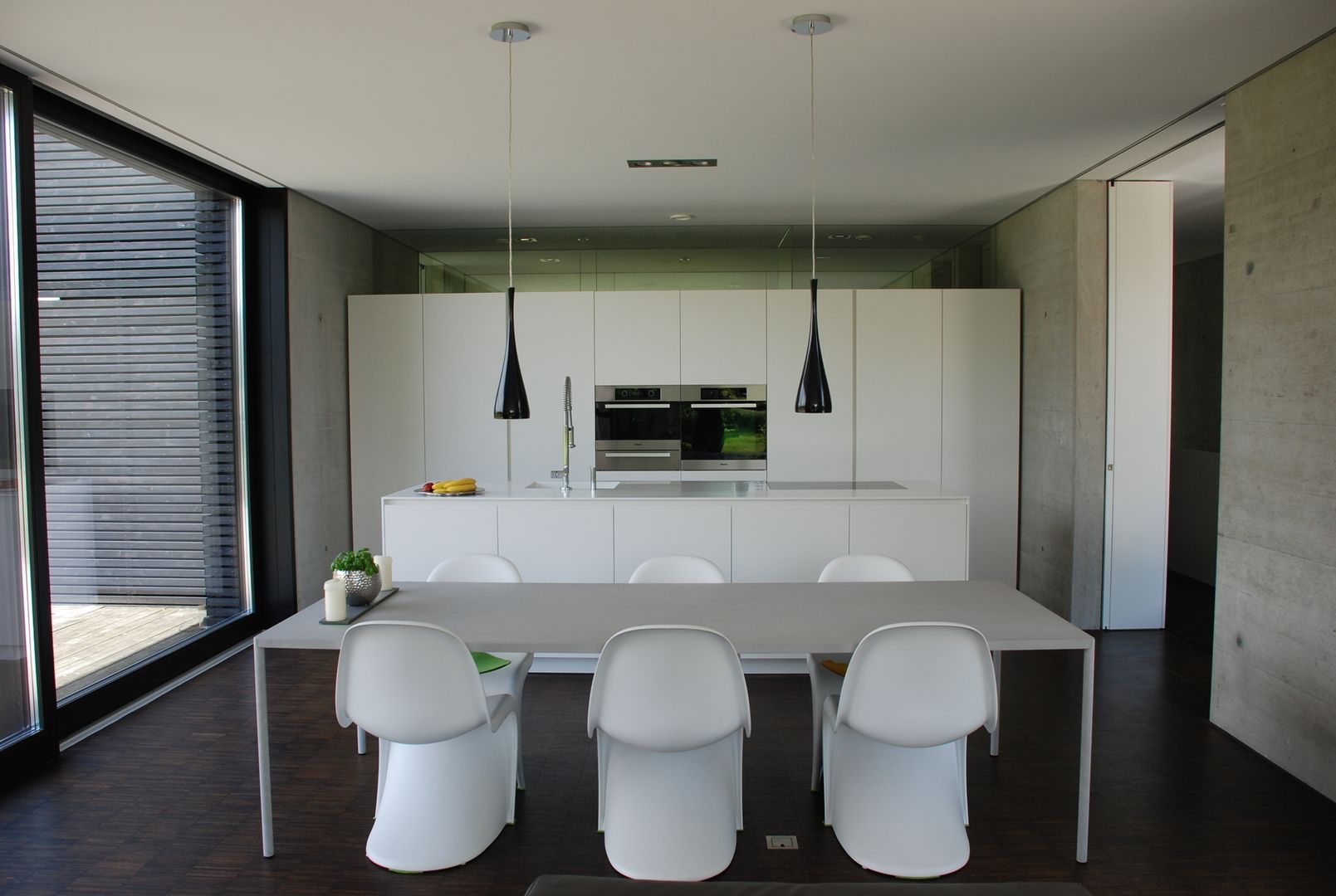 Offene Küche schroetter-lenzi Architekten Modern Kitchen