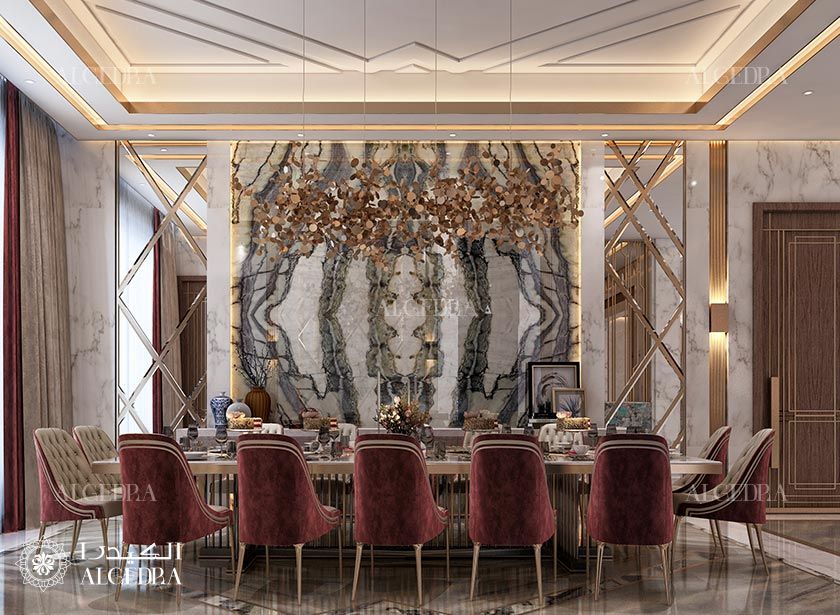 homify Modern Dining Room dining room design, modern dining room, villa interior design, dining room set, dining room ideas, dining room decor, luxury interiors, best interior designer Dubai