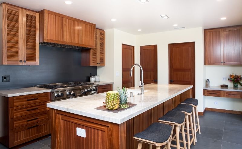 Sapele House, LeMaster Architects LeMaster Architects Kitchen