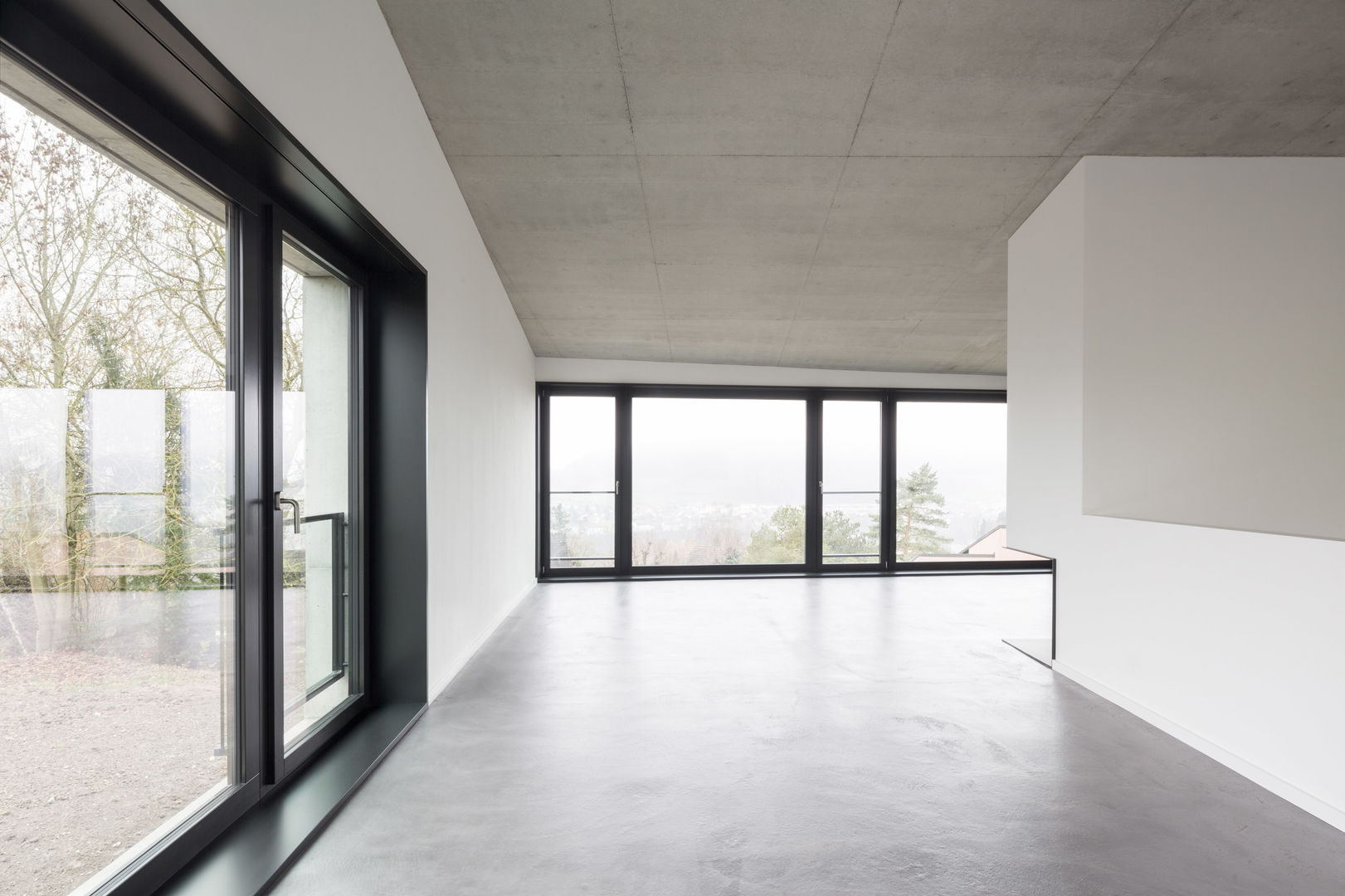 Einfamilienhaus Brunnaderenstrasse / CH-8193 Eglisau, Jäger Zäh Architekten Jäger Zäh Architekten Modern Living Room