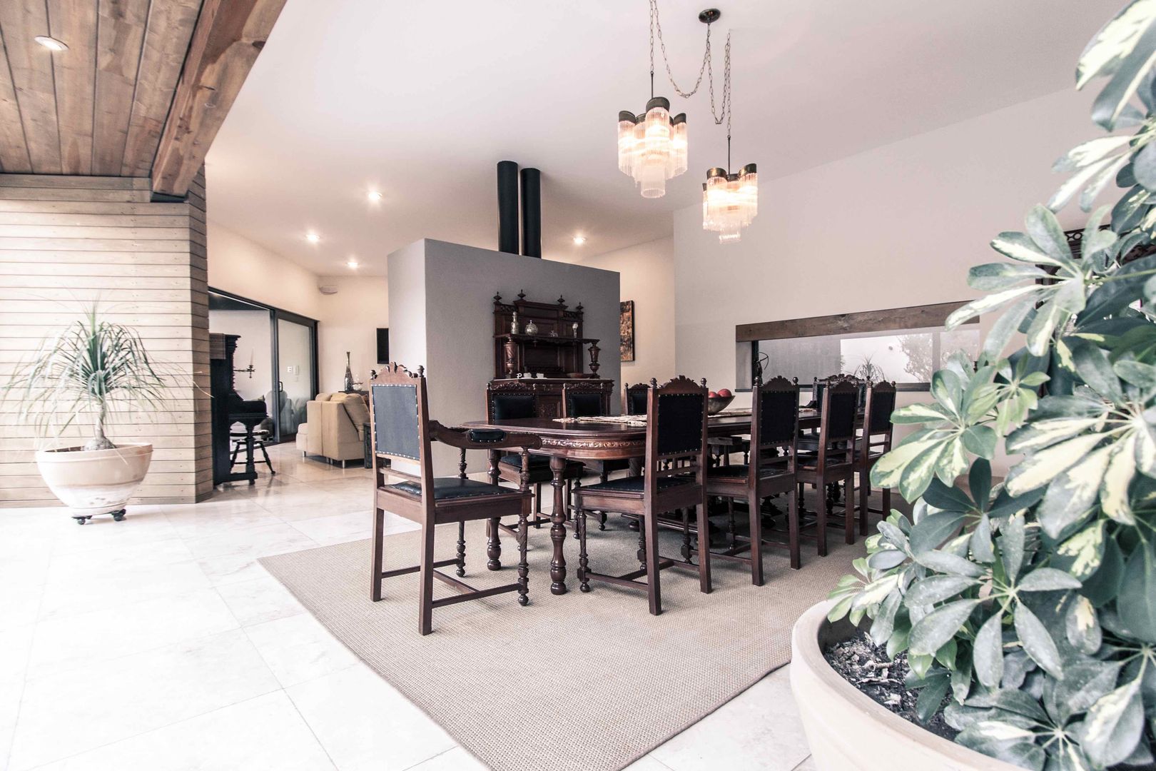 Comedor Loyola Arquitectos Modern Dining Room