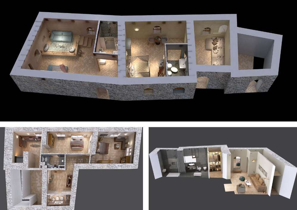 Il Progetto di Interior Design ARTE DELL'ABITARE Apartment Leggero, Rettangolo, Font, Progettazione urbana, Edificio, Facciata, Materiale composito, Ingegneria, Casa, Uso misto