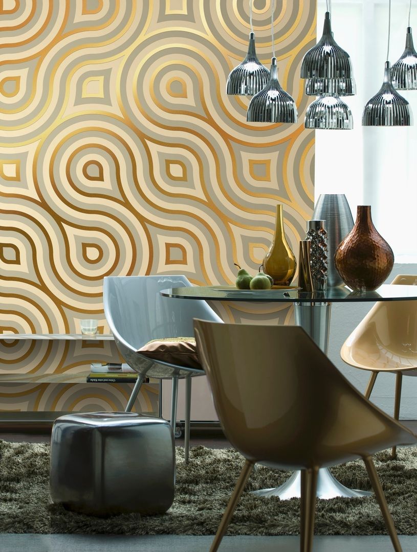 Fototapete Meander homify Walls Wallpaper