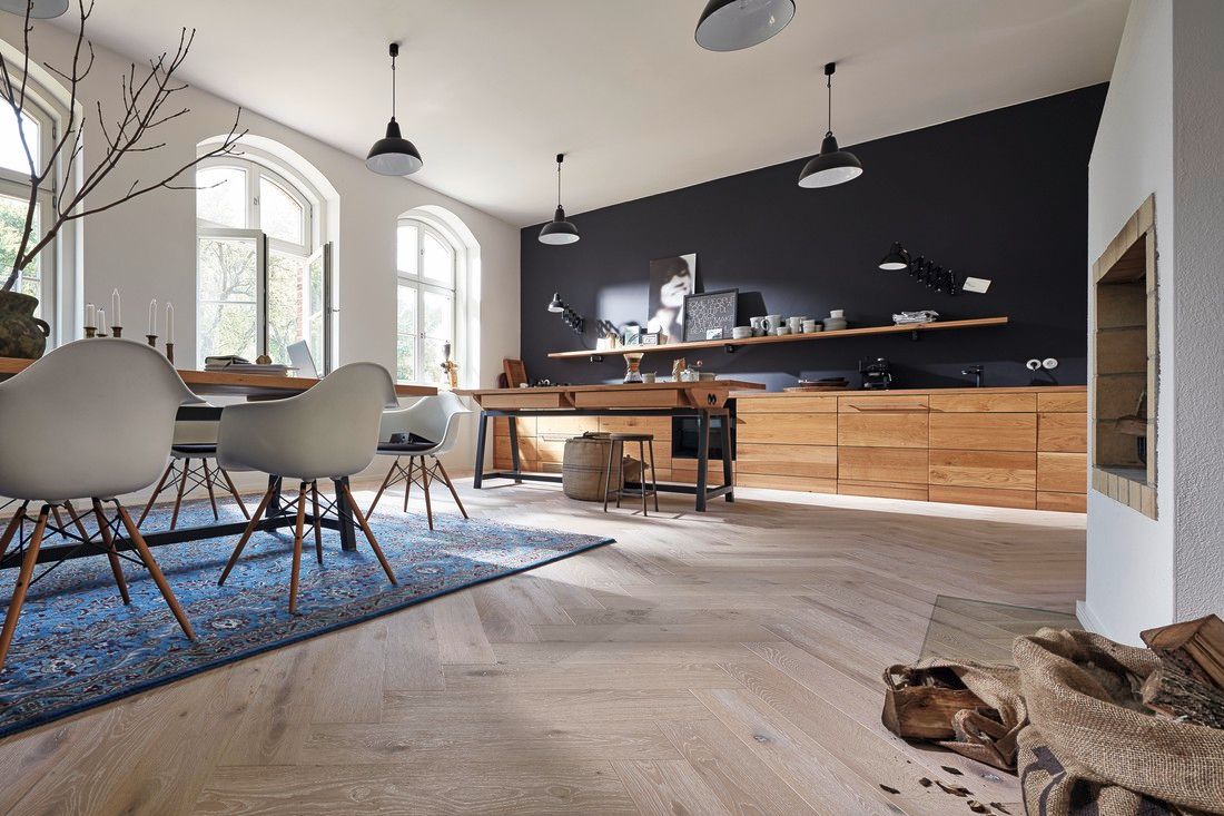 Parkett Residence homify Walls