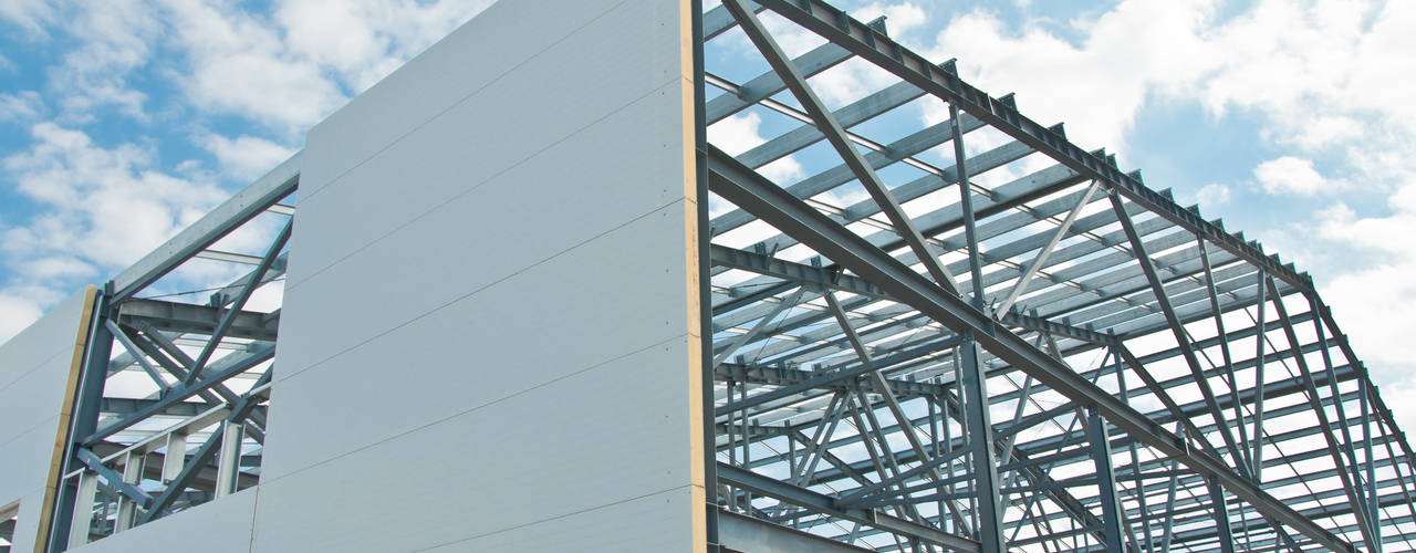 Steel Building Kits Press profile homify Prefabricated home