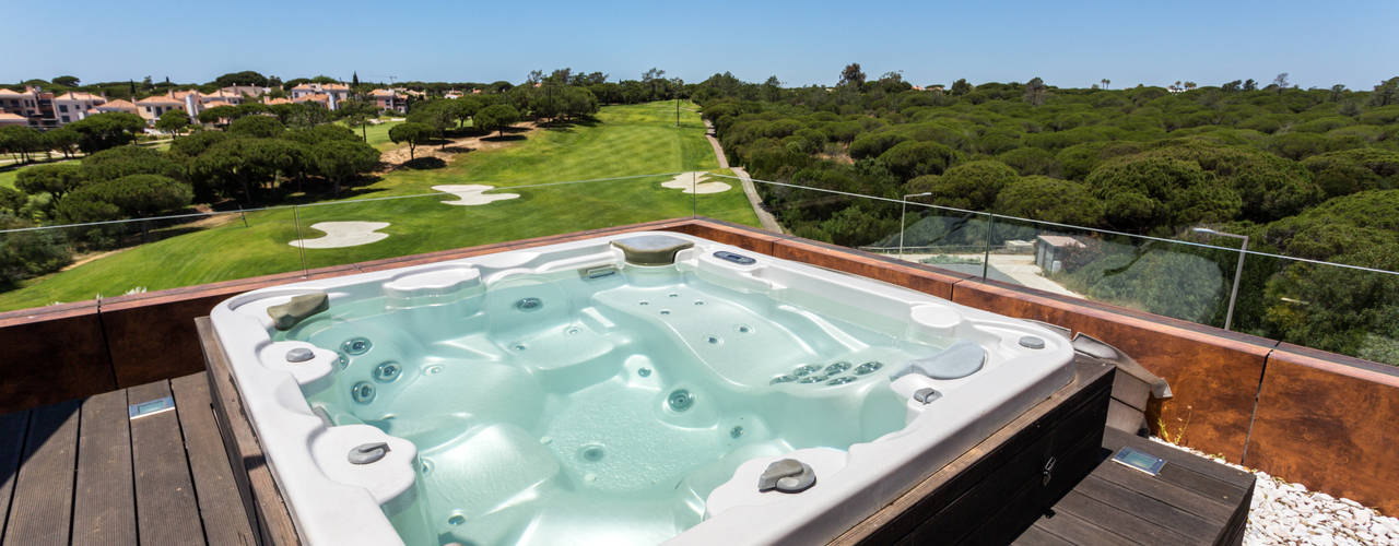 9 Practical Reasons To Install A Swim Spa Instead Of A Pool, Press profile homify Press profile homify Spa Furniture