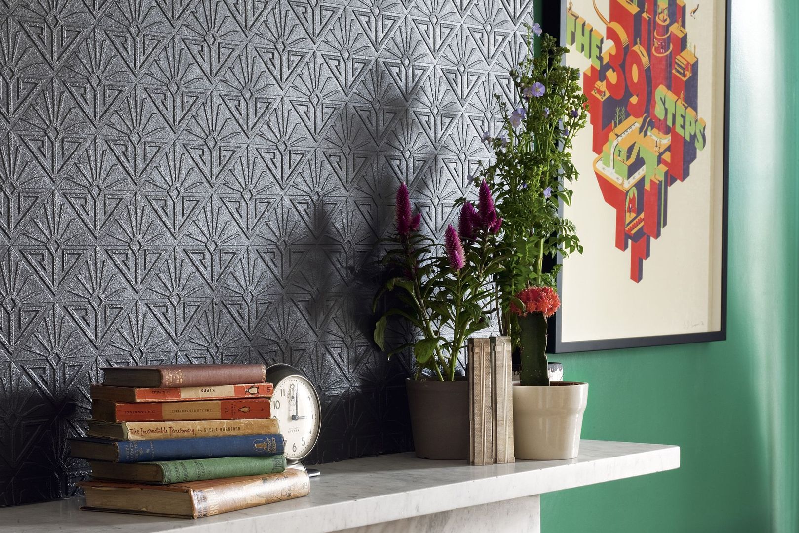 ANAGLYPTA (papel de parede de pintar) Aprifer Walls