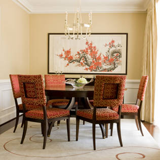 Why adding a rug under dining table sets is a MUST