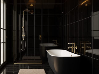 Bathroom Generated, Desirée Vaquier_homify Desirée Vaquier_homify Eclectic style bathroom