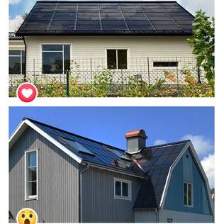 Energy Efficient And Environmental Friendly House Renovation With Solar Shingles or Sunroof 