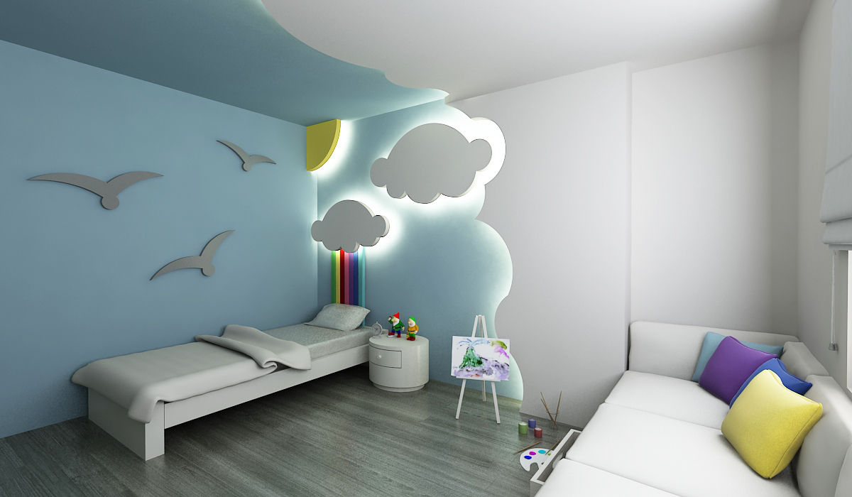 E.K. EVİ, Niyazi Özçakar İç Mimarlık Niyazi Özçakar İç Mimarlık Modern Kid's Room