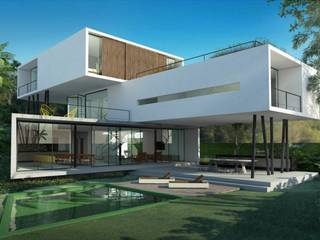 Casa container , Engenharia expressa Engenharia expressa Commercial spaces