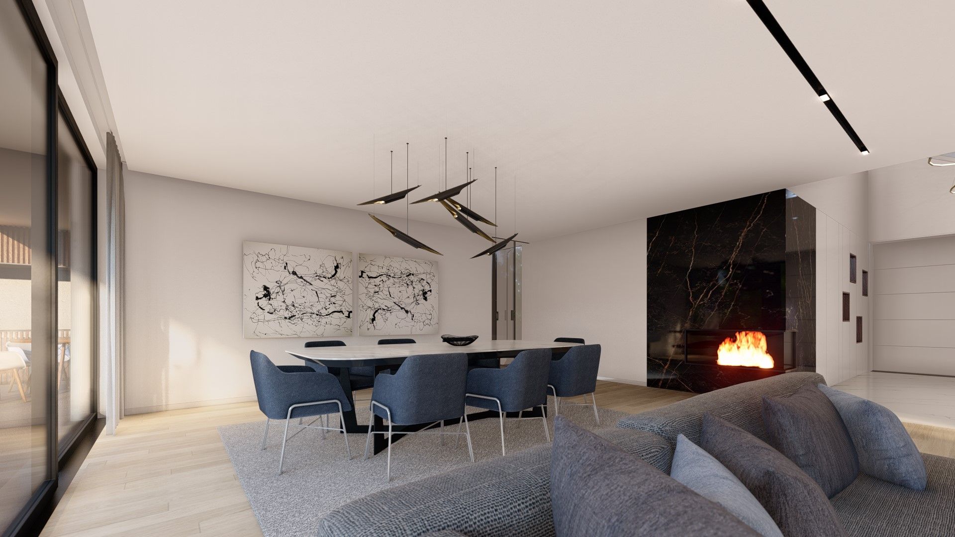 Casa da Barca Miguel Zarcos Palma Modern Dining Room