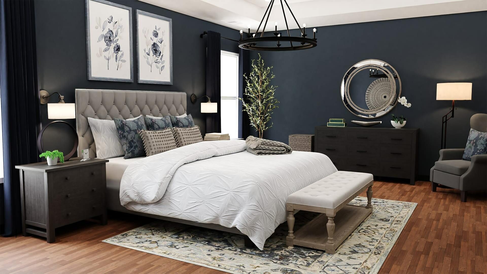 Bedroom lighting tips to make your bedroom feel extra cosy Press profile homify Master bedroom Furniture, Building, Property, Decoration, Comfort, Wood, Interior design, Textile, Lighting, Bed frame