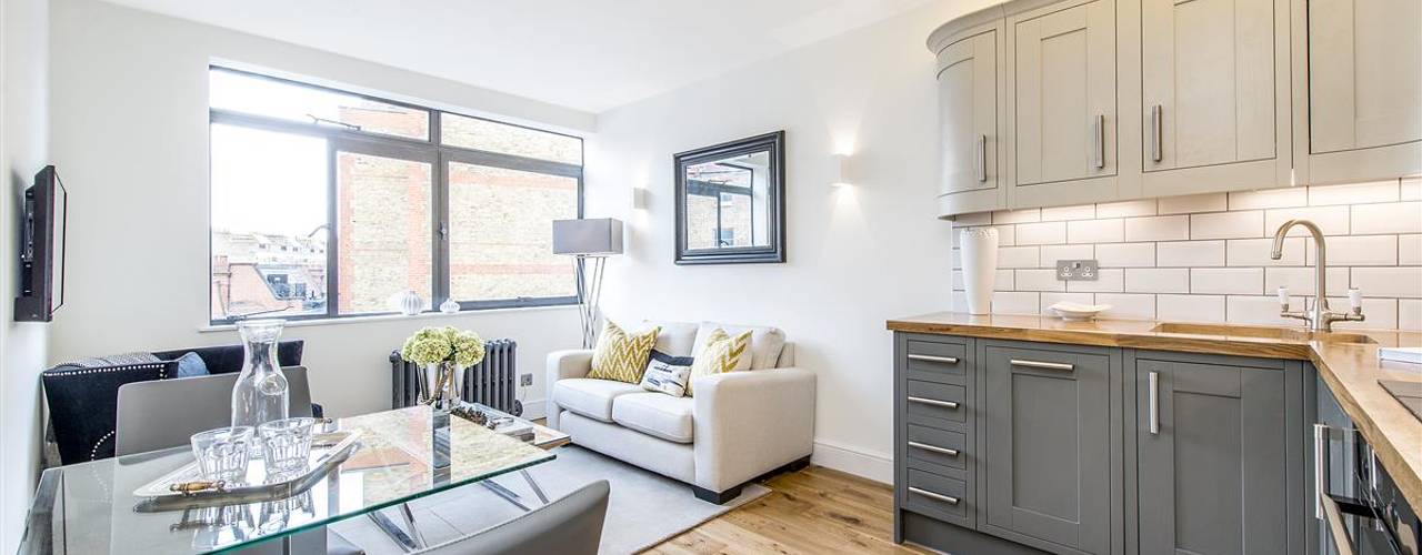 Bristol House, Maxmar Construction LTD Maxmar Construction LTD Kitchen units MDF