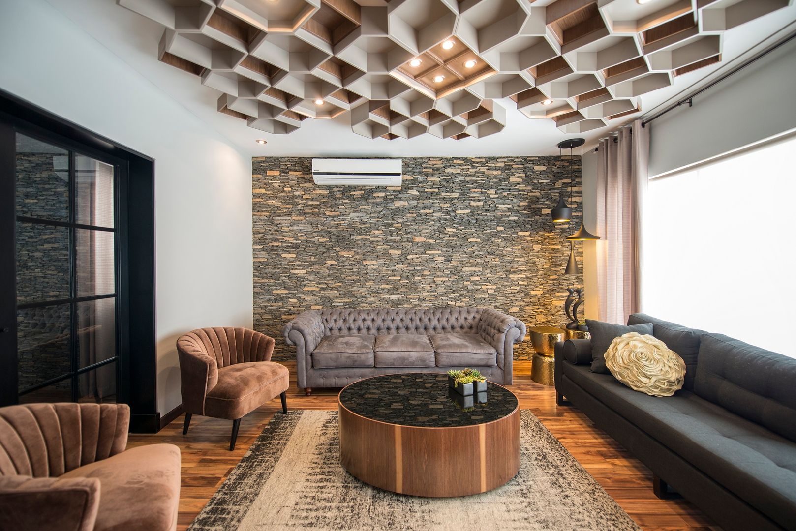 COLINAS DEL VALLE, Estudio Tanguma Estudio Tanguma Living room