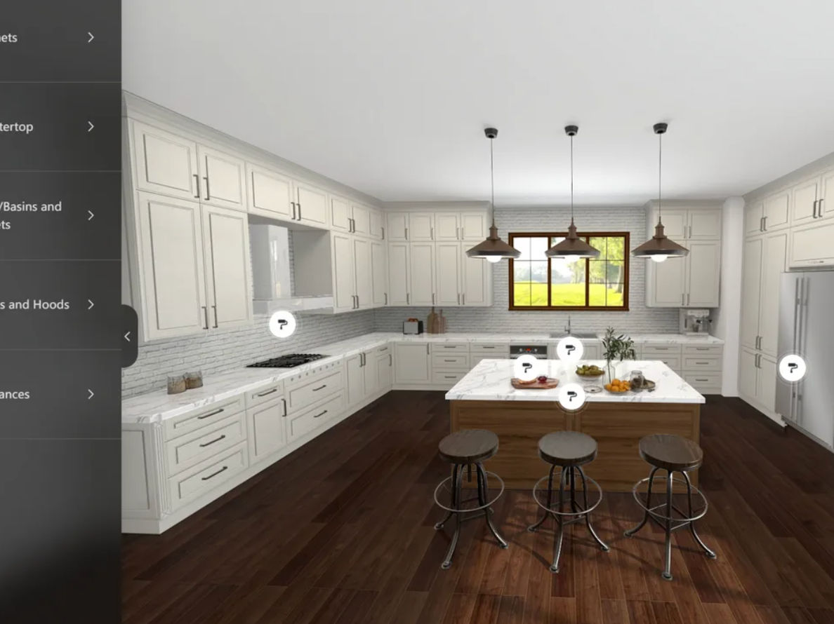 Small Space Coohom Home Office Schränke, Arbeitsplatte, Möbel, Tisch, Waschbecken, Küche, Holz, Innenarchitektur, Küchenherd, Bodenbelag