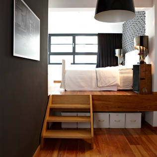 Combining The Living Room and Bedroom