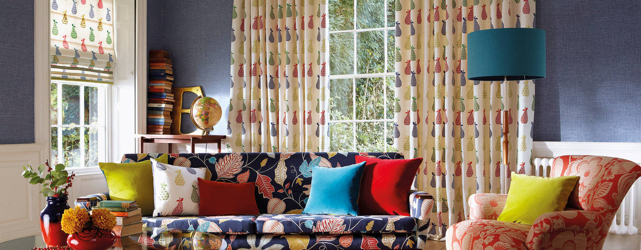 HARLEQUIN FABRICS homify Eclectic style bedroom Textiles