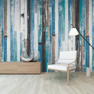 Inject warmth into your home with reclaimed wood wall