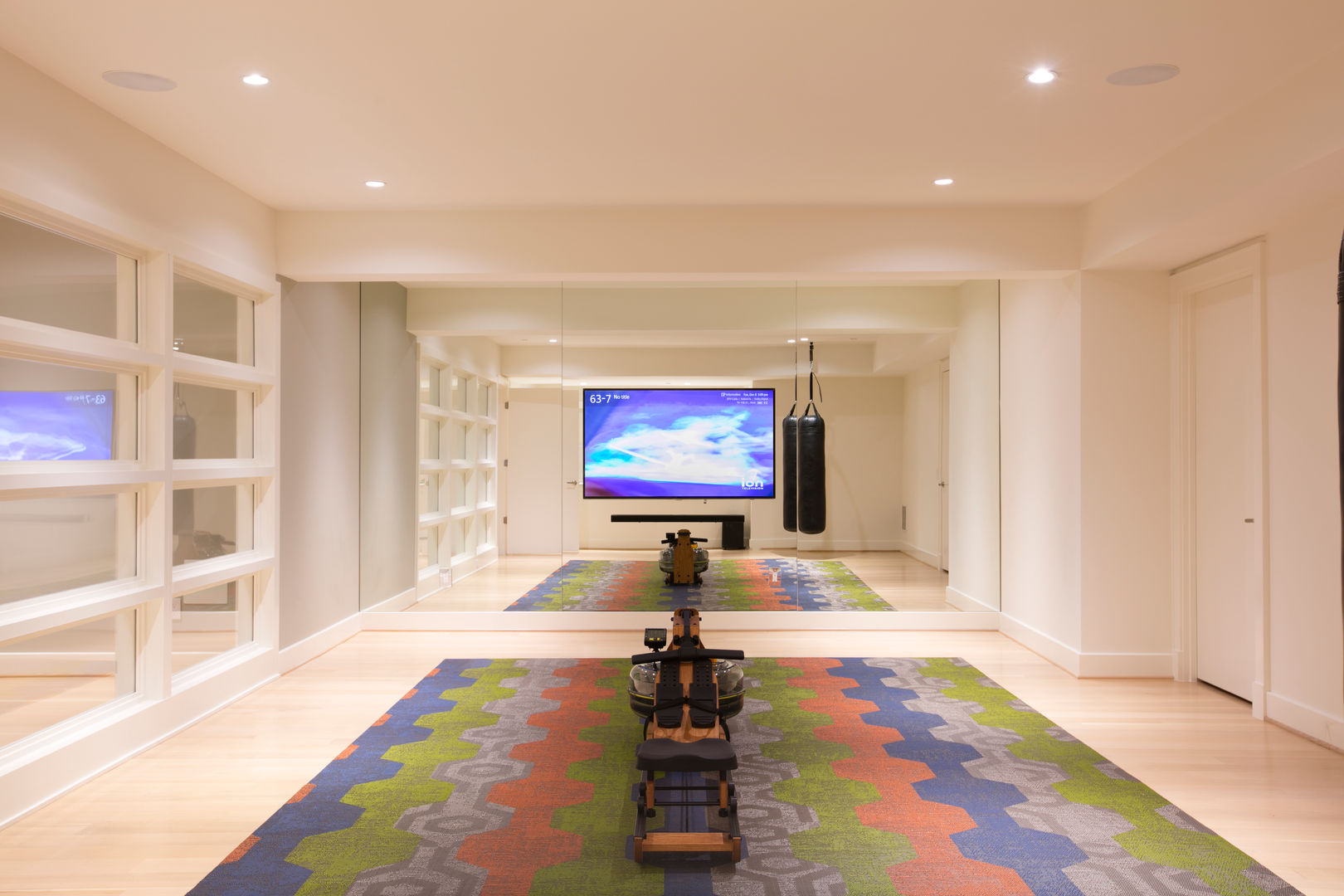 Bethesda Modern, FORMA Design Inc. FORMA Design Inc. Modern Gym