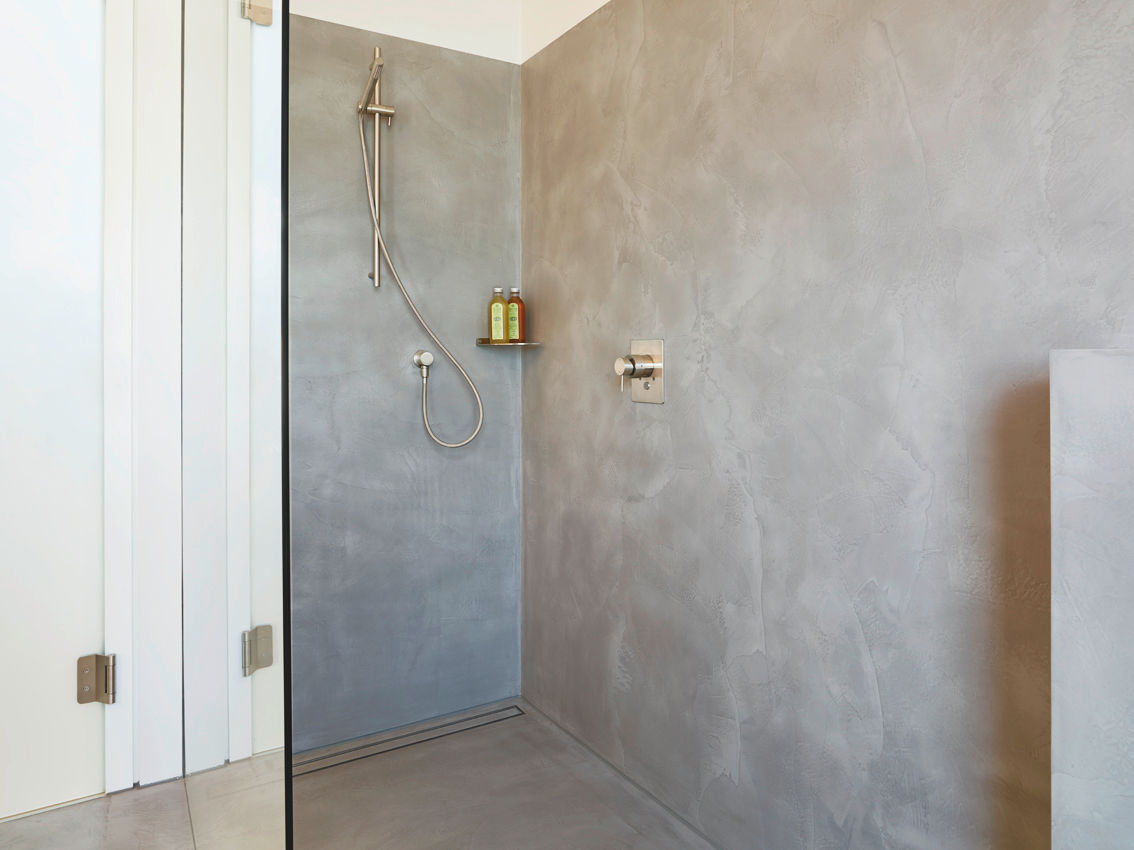 Stylish und gemütlich: ein Penthouse zum Wohlfühlen, HONEYandSPICE innenarchitektur + design HONEYandSPICE innenarchitektur + design Modern Bathroom