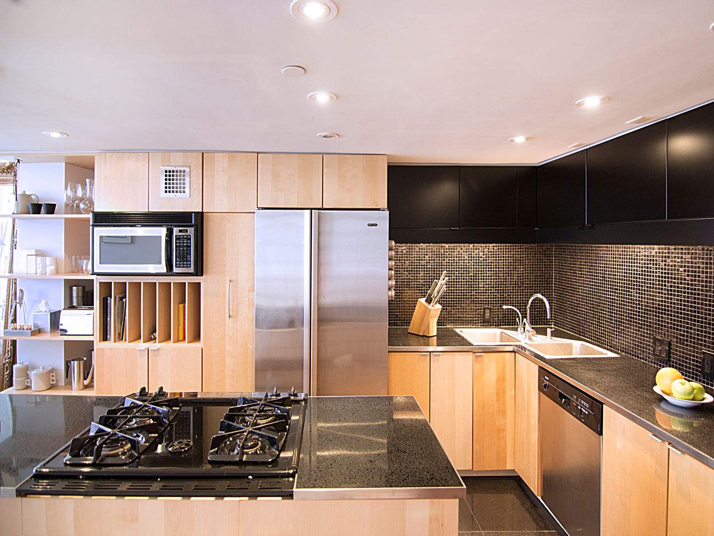 greenwich village duplex, Kimberly Peck Architect Kimberly Peck Architect Built-in kitchens