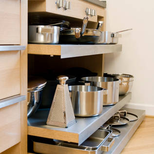 Store Pots and Pans Neatly