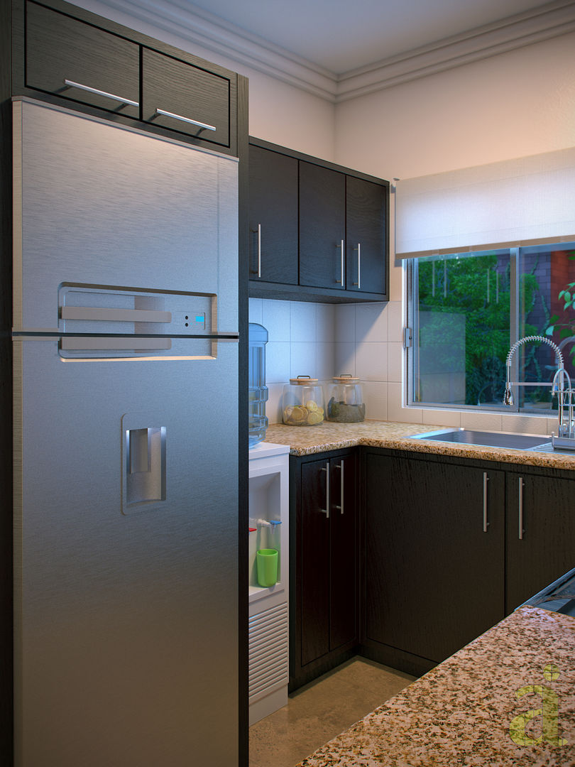 Cocina en los Tuxtlas. arQing Modern Kitchen