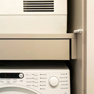 6 Brilliant Ideas For Hiding The Washing Machine In The Bathroom 