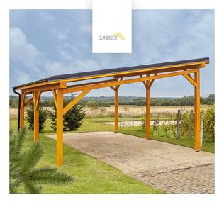 Smart Carports With Eco-friendly Electricity Generating Solar Roof To Inspire You
