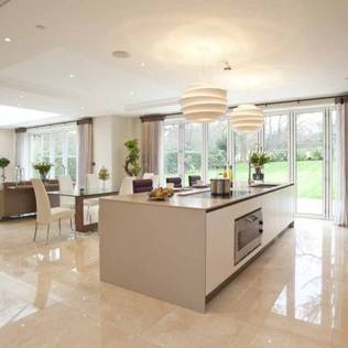 10 spectacular kitchen-dining rooms