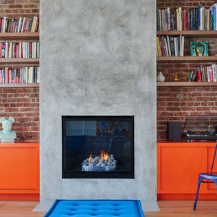 How to fit a fireplace in your living room