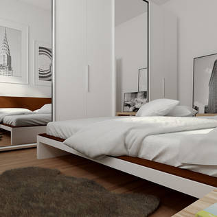 Furnishing a Small Bedroom - With These Tricks It Looks Bigger