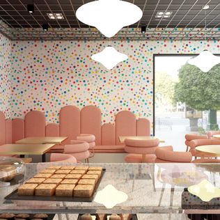 Candy Coffee: Unique Design Adds Appeal to a Café 