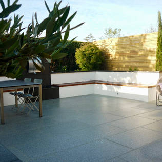 What materials can be used for garden fences? 