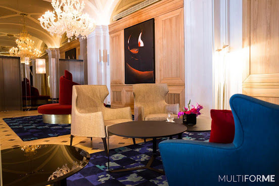 Sala d'aspetto MULTIFORME® lighting Commercial spaces Hotels