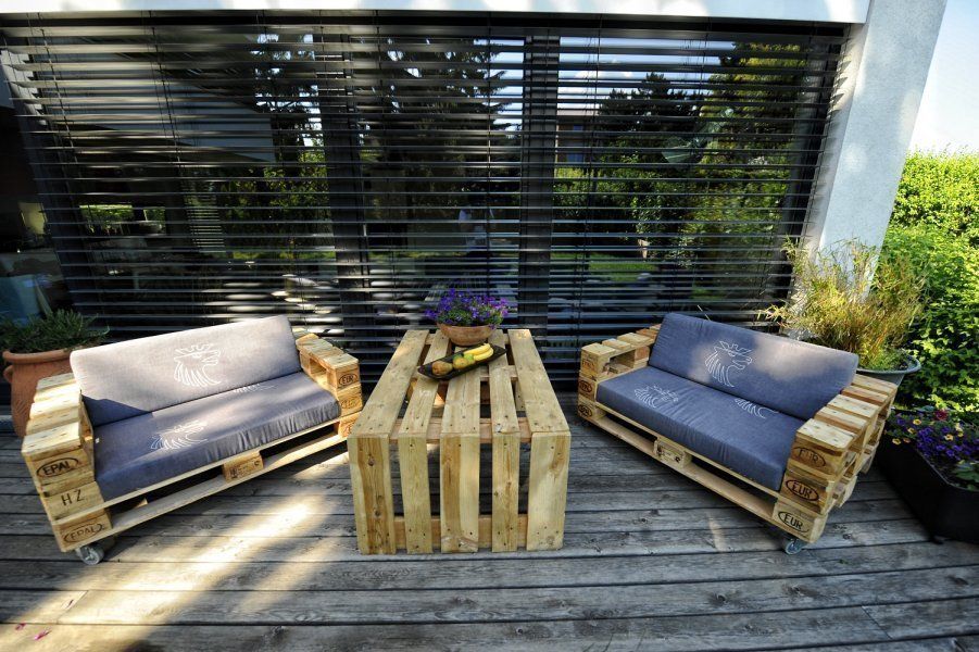 Das Sofa Hermann palettenmoebel.at Patios & Decks Furniture