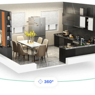 Modern Kitchen Planning Online in 3D