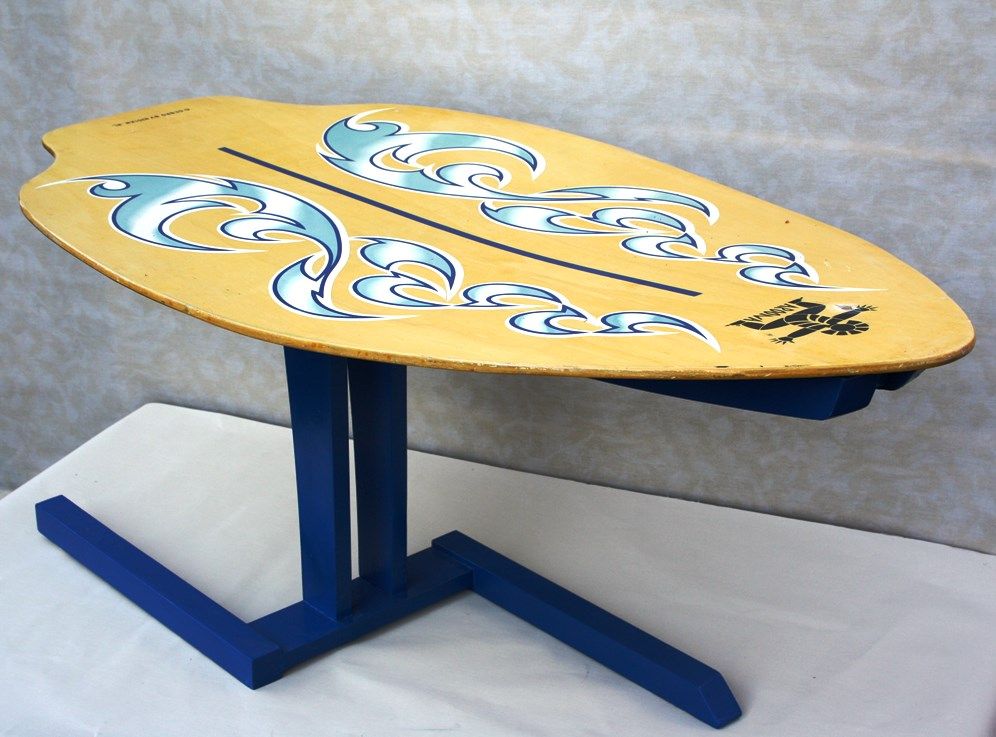 Surftisch - Upcycling just different - Dein Marktplatz Living room Wood Wood effect Side tables & trays