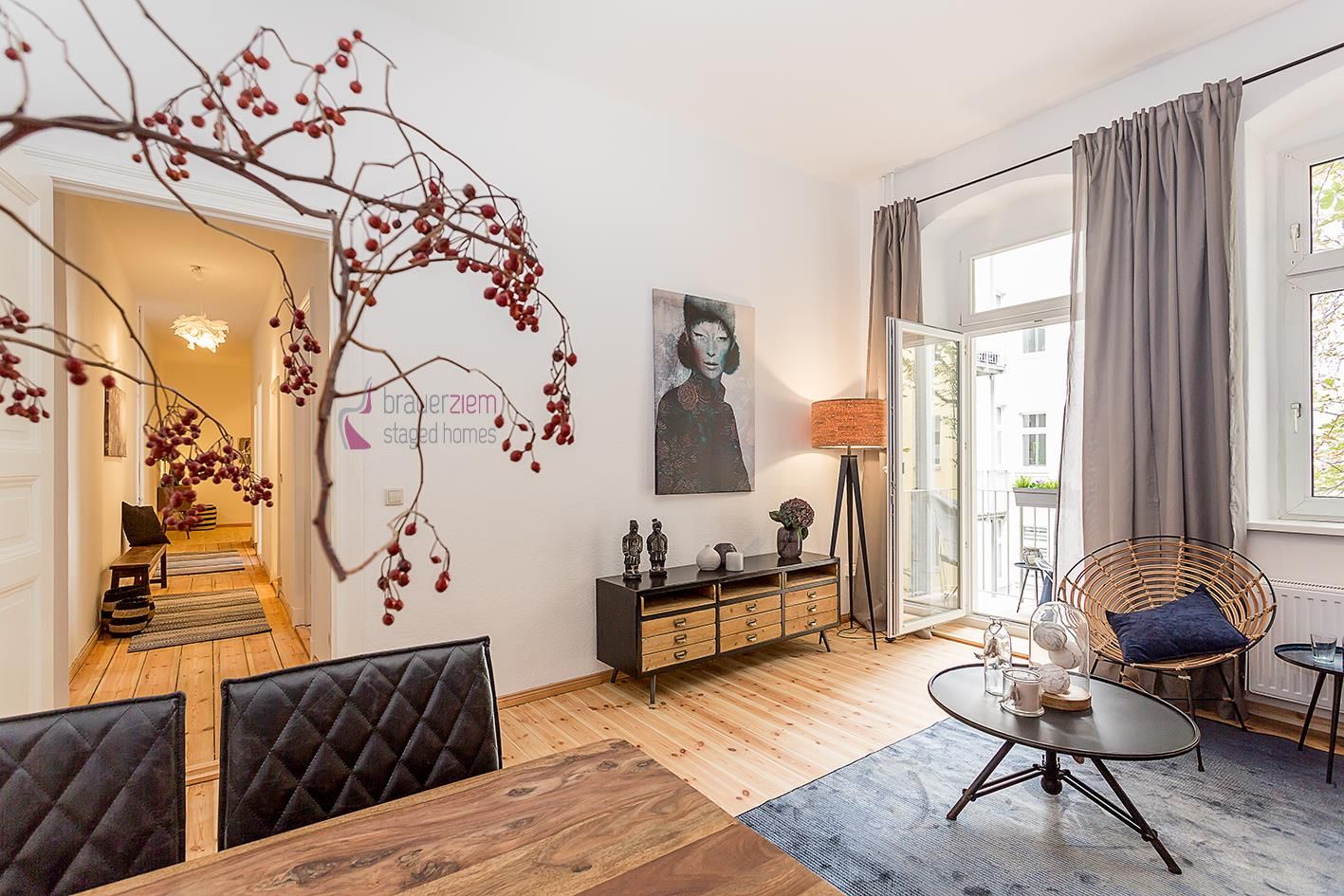 Home Staging des Wohnzimmers staged homes Living room